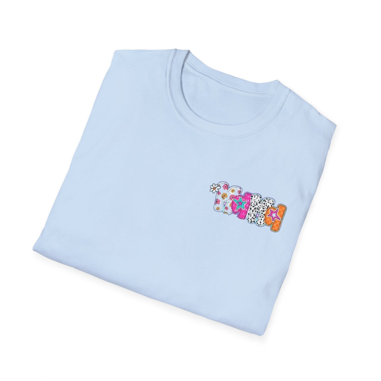 Affirmation MAMA T-Shirt — Colorful Self-Care Graphic Tee