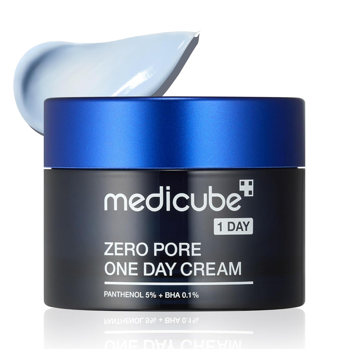 Medicube Zero Pore One-Day Cream - Visibly Smaller Pores, Controls Excess Oil - Pore Refining Cream with Panthenol, Salicylic Acid, and Niacinamide - Korean Skincare