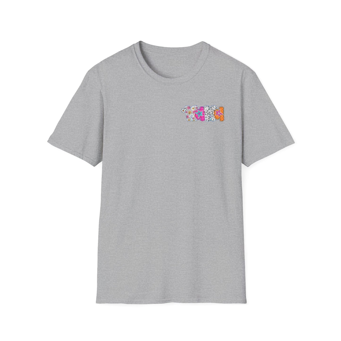 Affirmation MAMA T-Shirt — Colorful Self-Care Graphic Tee