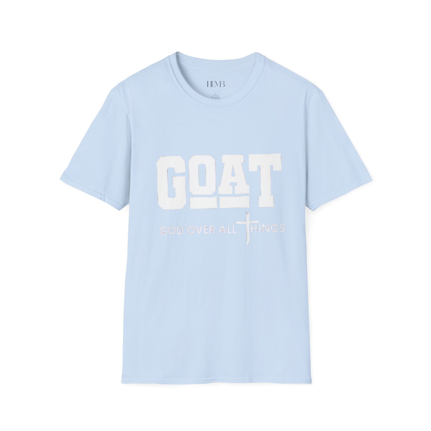 GOAT (God Over All Things) T-Shirt — Christian Faith Graphic Tee