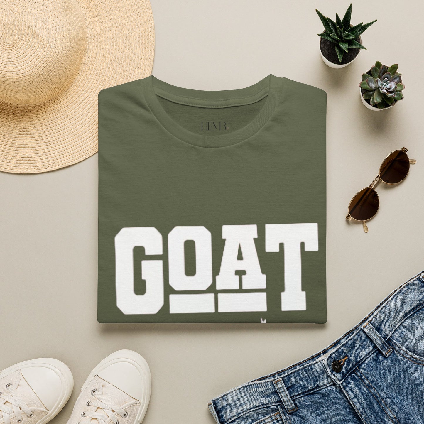 GOAT (God Over All Things) T-Shirt — Christian Faith Graphic Tee