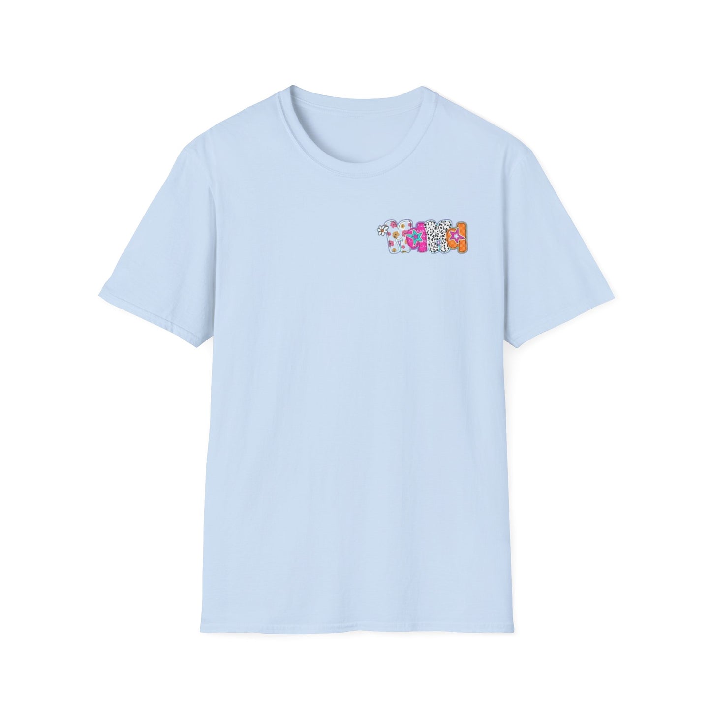 Affirmation MAMA T-Shirt — Colorful Self-Care Graphic Tee
