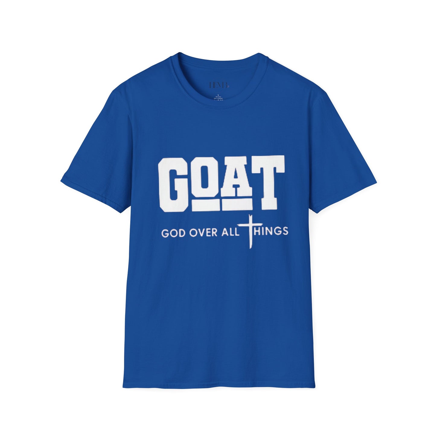 GOAT (God Over All Things) T-Shirt — Christian Faith Graphic Tee