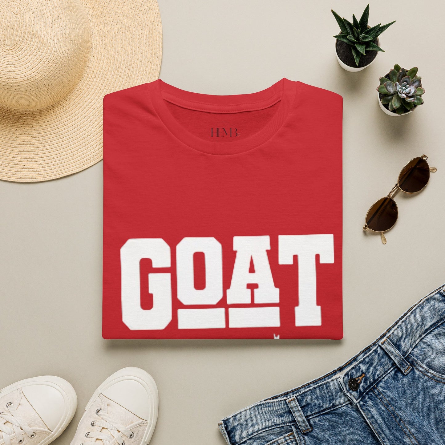 GOAT (God Over All Things) T-Shirt — Christian Faith Graphic Tee