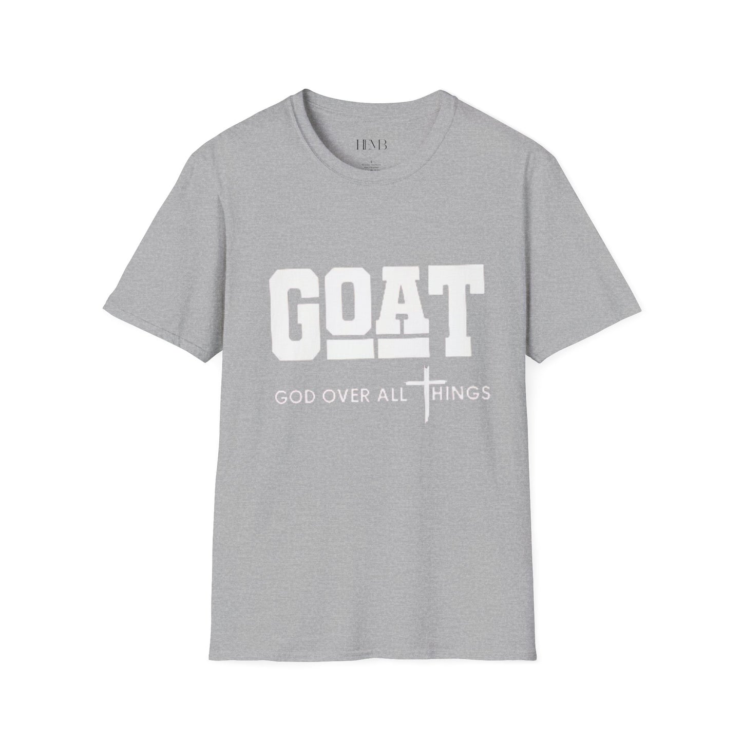 GOAT (God Over All Things) T-Shirt — Christian Faith Graphic Tee