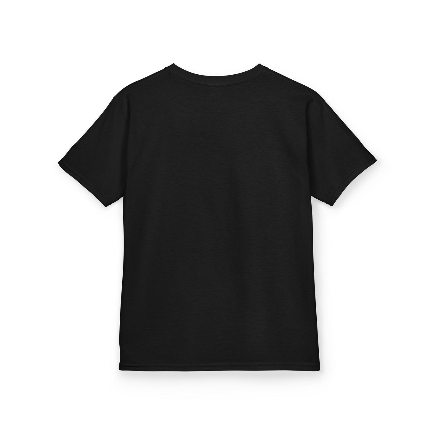 Kids Tee — "First Day of School" Colorful Chalkboard Design