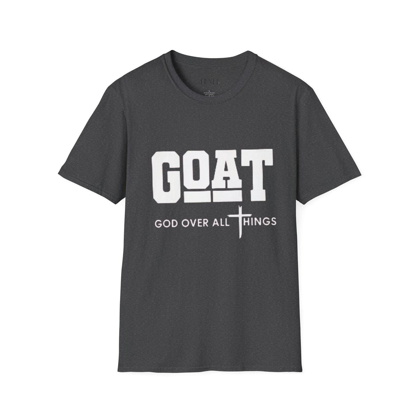 GOAT (God Over All Things) T-Shirt — Christian Faith Graphic Tee