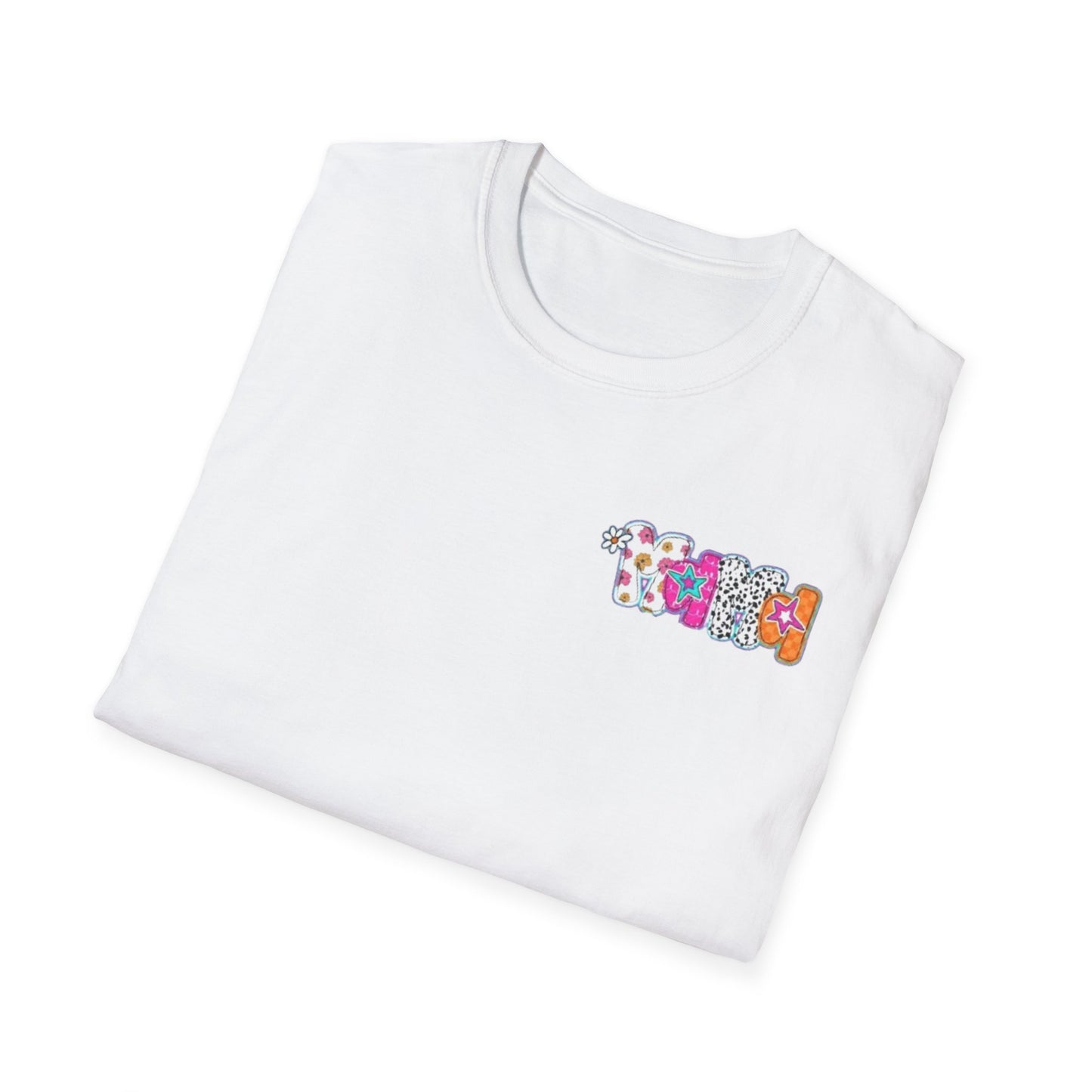 Affirmation MAMA T-Shirt — Colorful Self-Care Graphic Tee