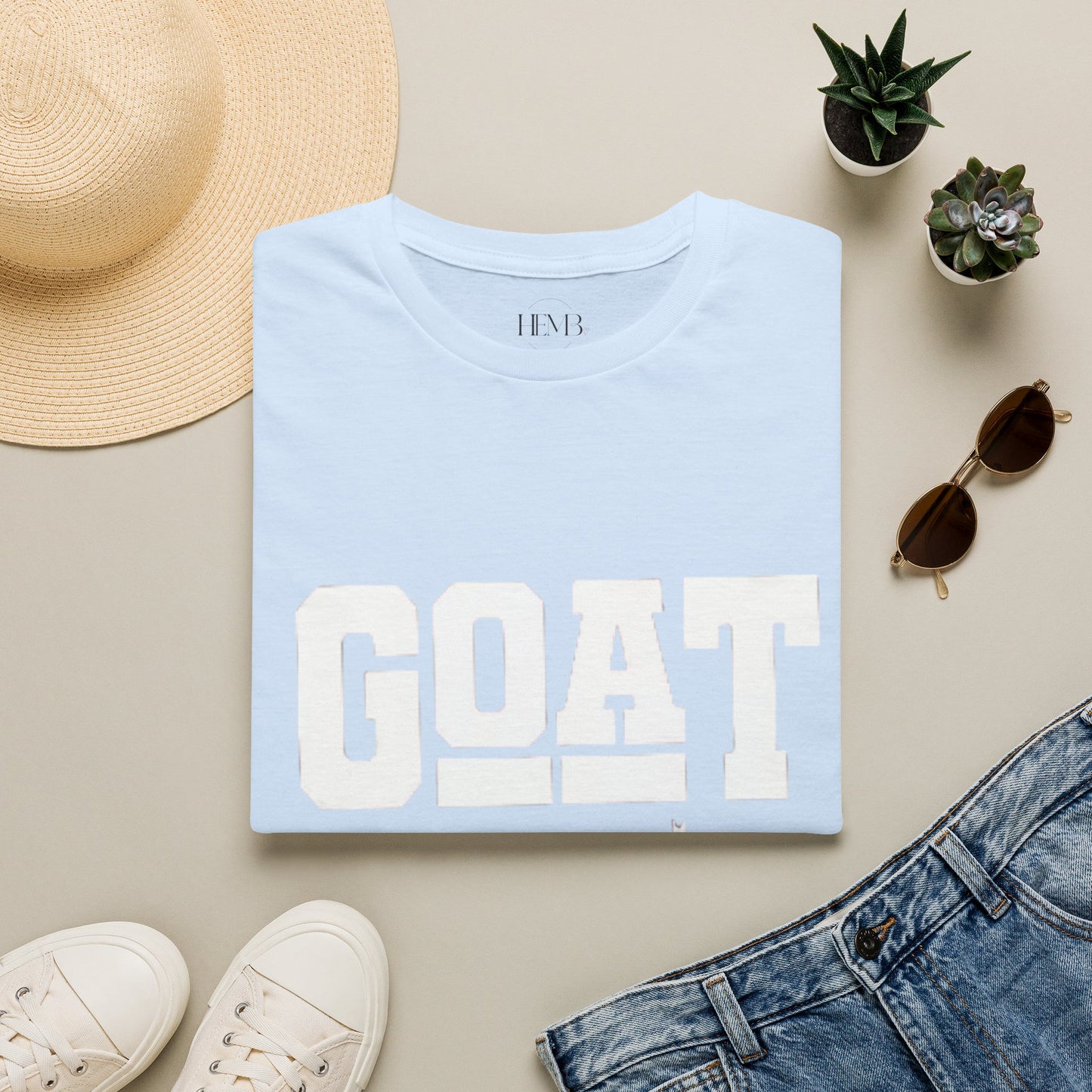 GOAT (God Over All Things) T-Shirt — Christian Faith Graphic Tee