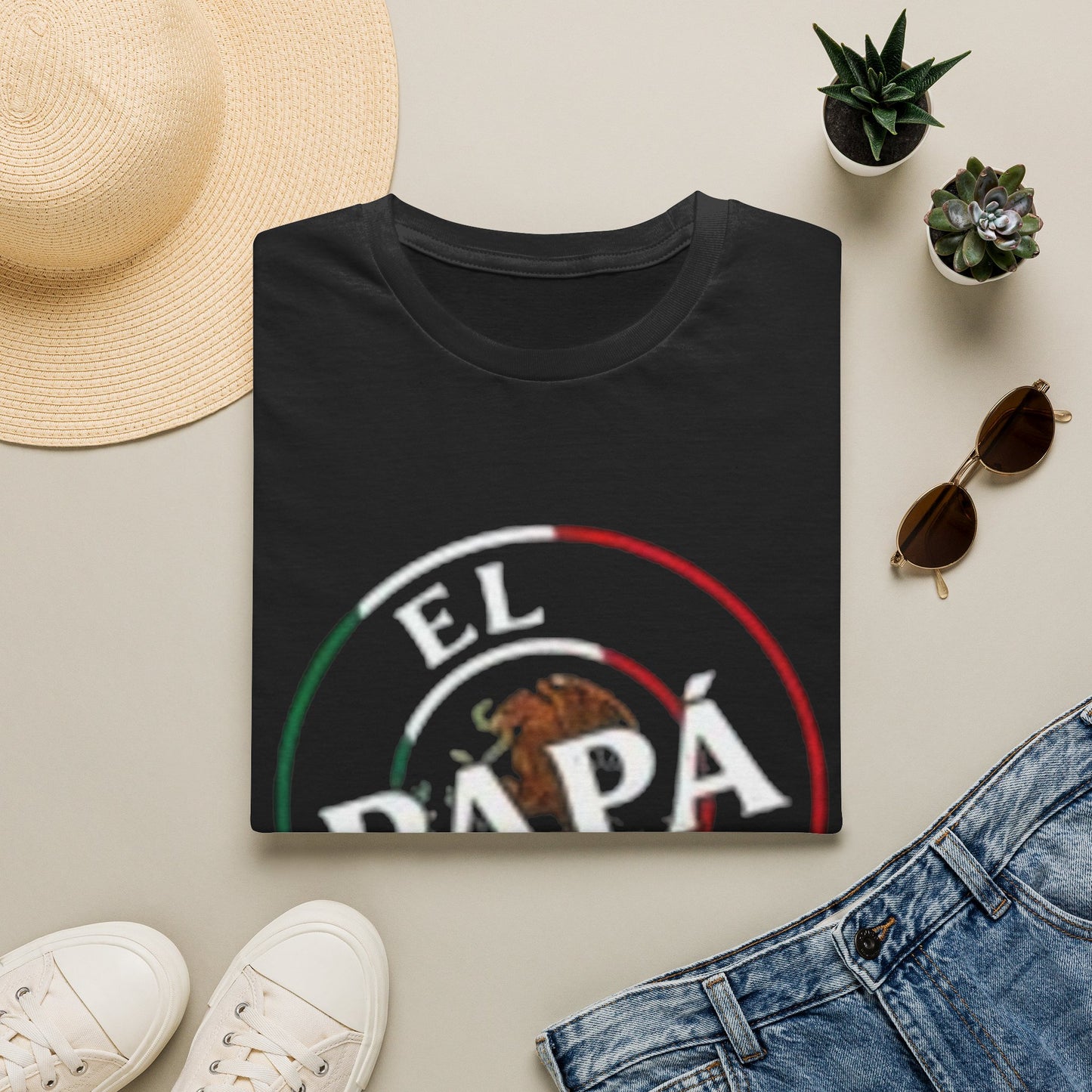 Mexico Flag Emblem T-Shirt — Subtle Vintage Mexican Seal Tee