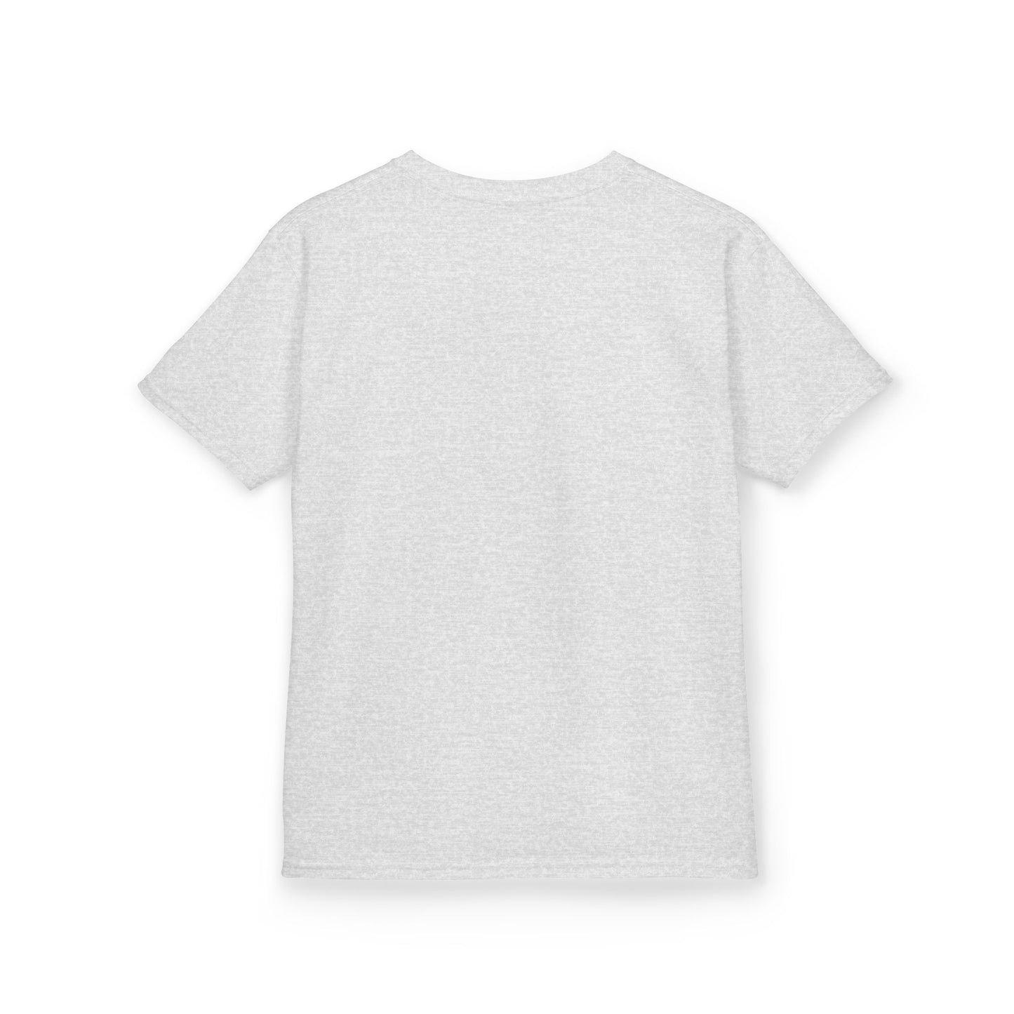 Kids Tee — "Loves Jesus and America Too" Patriotic Christian Youth Shirt