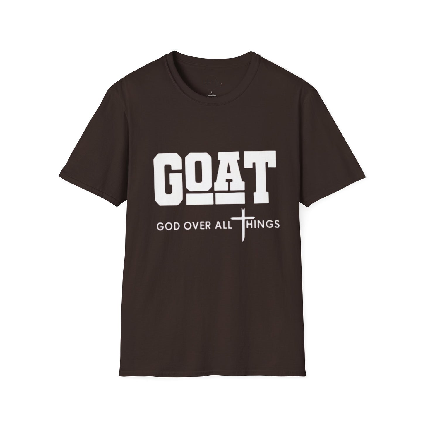 GOAT (God Over All Things) T-Shirt — Christian Faith Graphic Tee