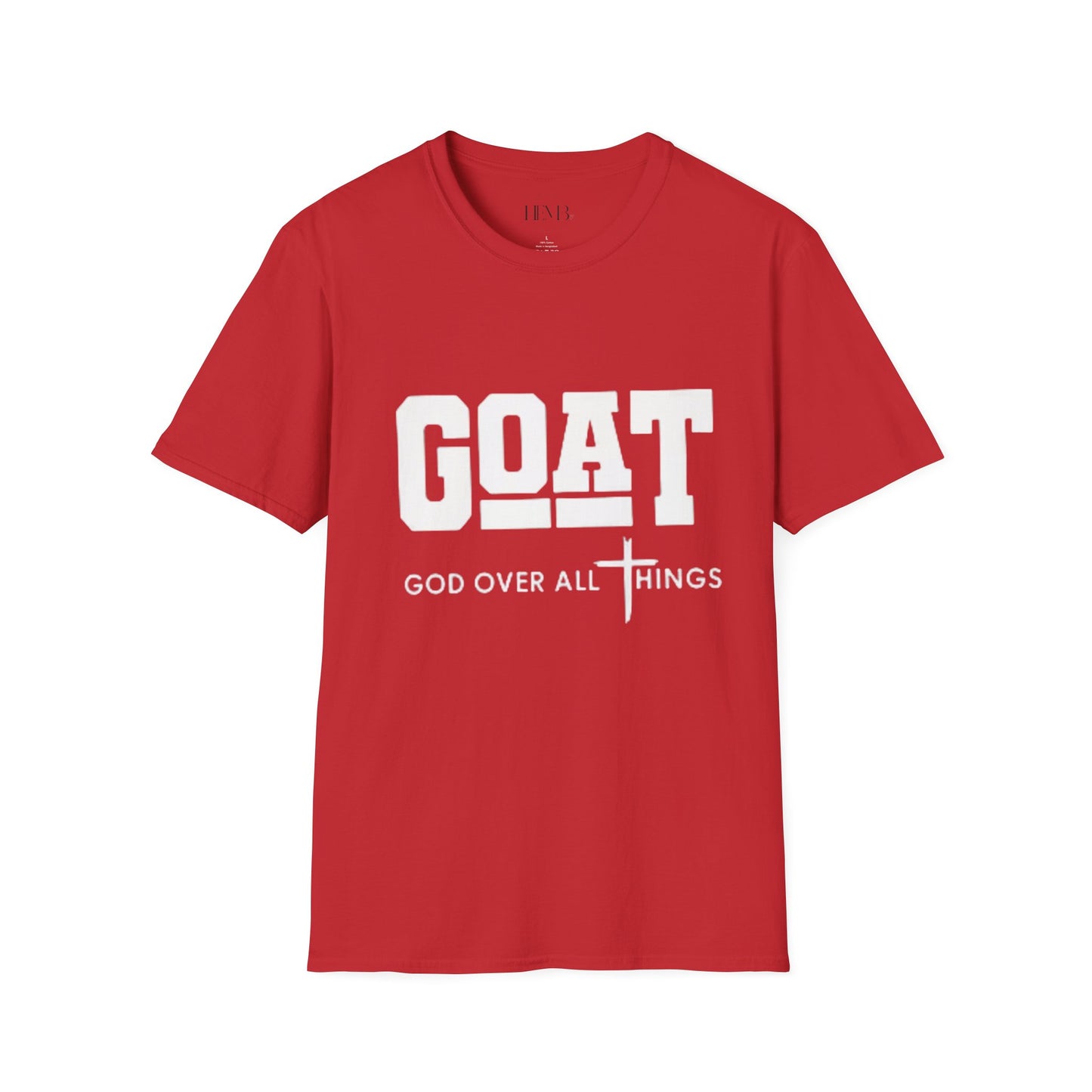 GOAT (God Over All Things) T-Shirt — Christian Faith Graphic Tee