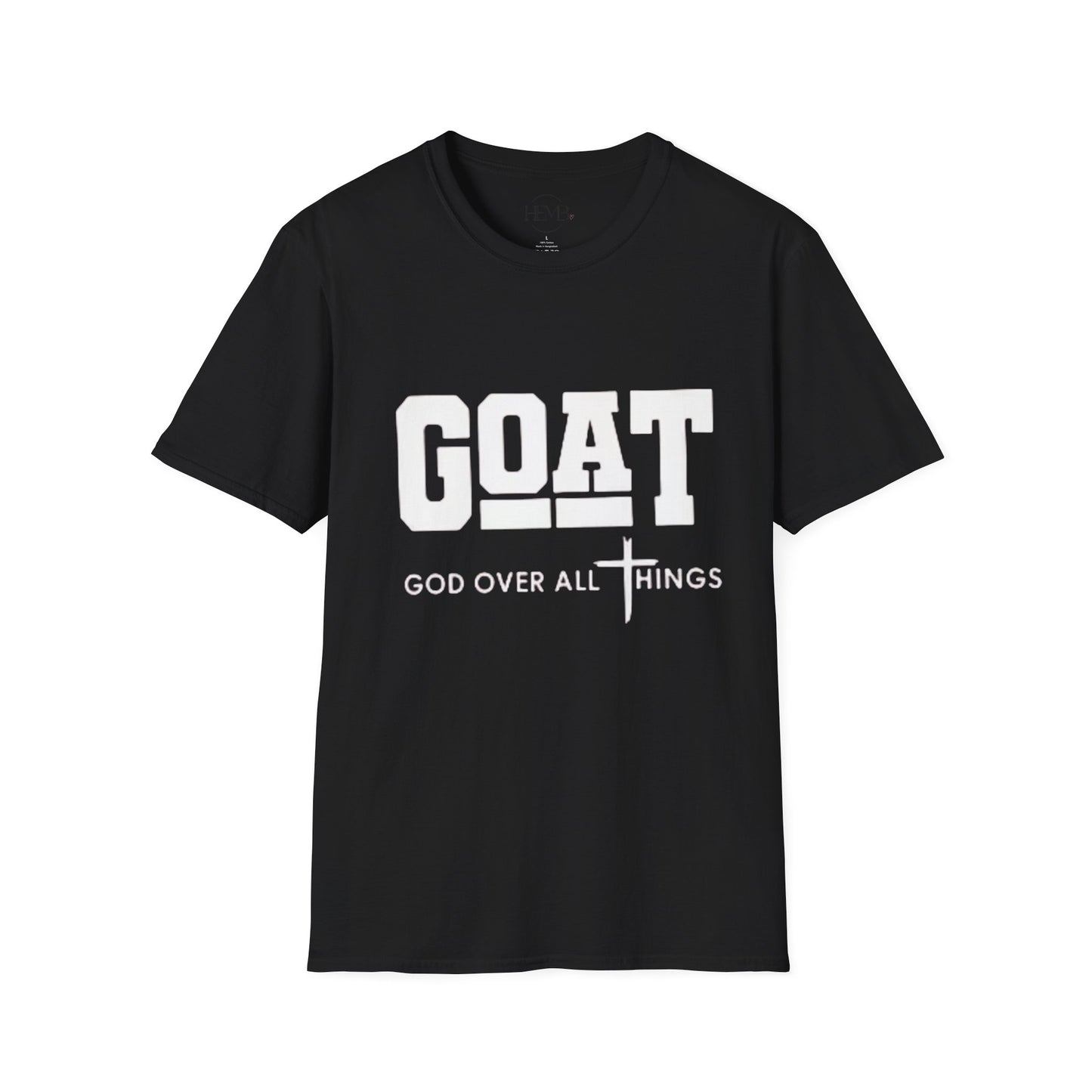 GOAT (God Over All Things) T-Shirt — Christian Faith Graphic Tee